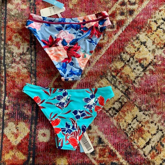 Cupshe Floral Swim Bottom Set Size XS - Picture 2 of 10